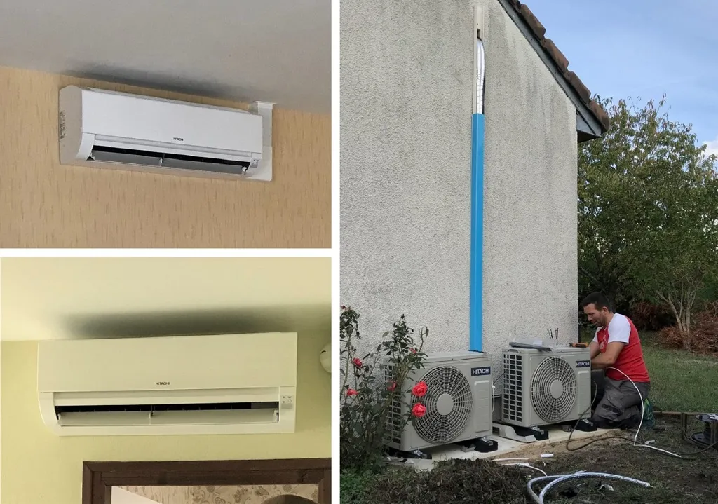 PAC dans une maison lorraine traditionnelle à Nancy